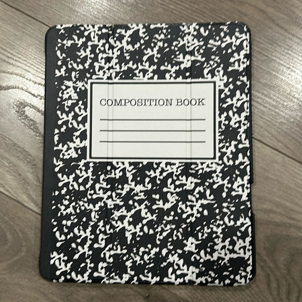 Ipad composition notebook case